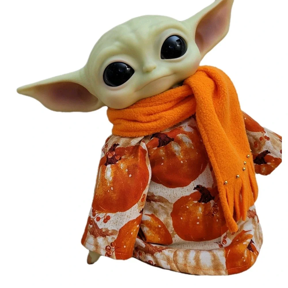 2pc. Fall Pumpkin Outfit & Scarf set for 11